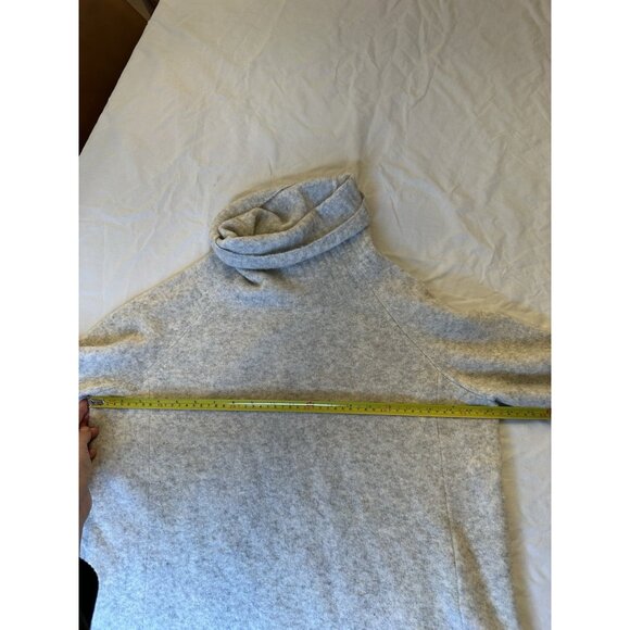 Babaton The Group Women’s Merino Wool Turtleneck Sweater Small Gray - Picture 7 of 9